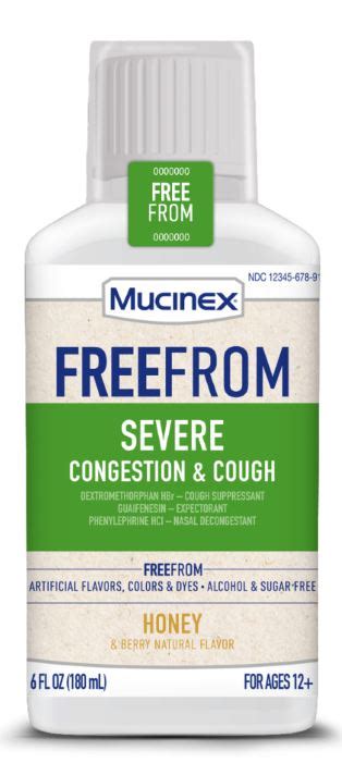 Mucinex Free Form Benefits For Congestion Relief