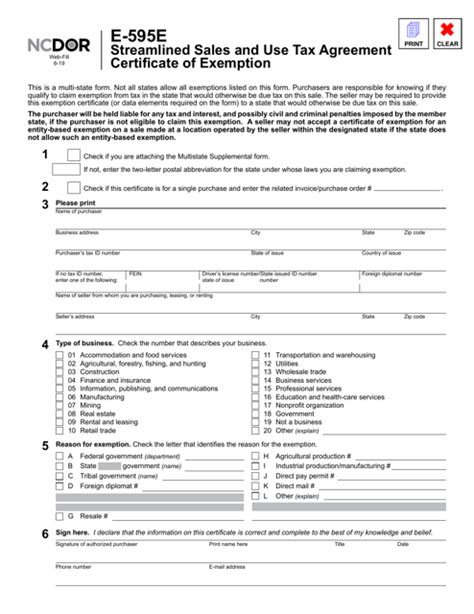 Nc Dor E-595e Form: A Guide To Compliance