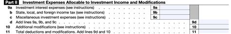 Net Investment Income Tax Form 8960 Line 9b Explained