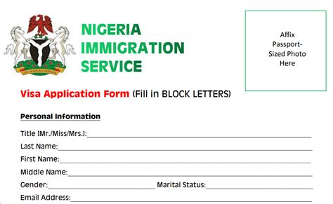 Nigeria Visa Application Form: A Step-By-Step Guide