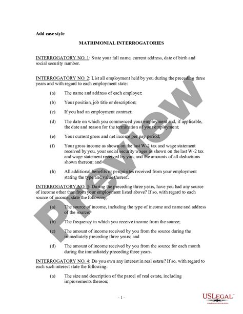 Nj Form A Interrogatories: A Guide To Discovery