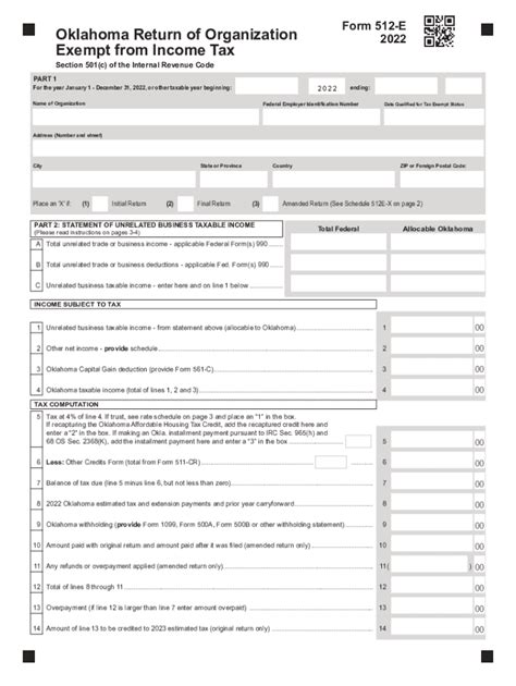 Ok Form 512: Step-By-Step Filing Instructions