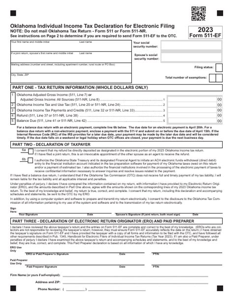 Oklahoma Form 511: 5 Essential Filing Requirements