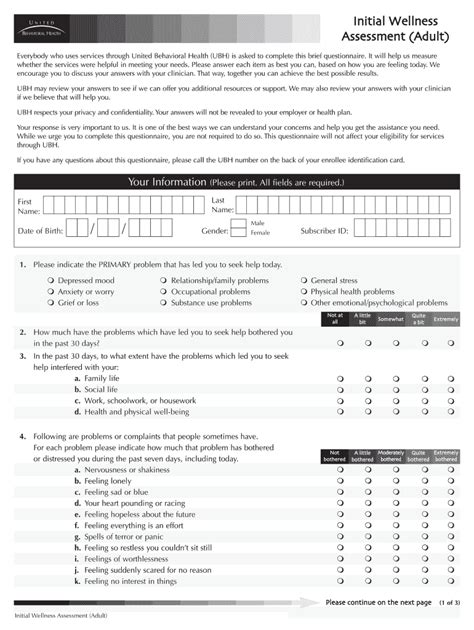 Optimizing Your Health With Seib Wellness Form