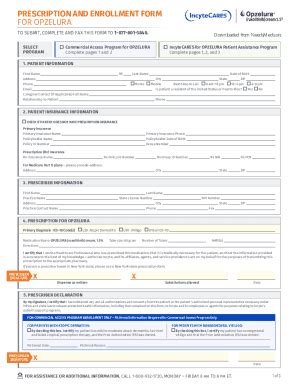 Opzelura Enrollment Form: Streamline Your Application Process