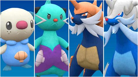 Oshawott Evolution Forms