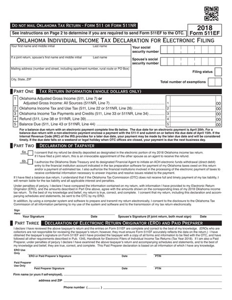 Otc Form 511: A Guide To Oklahoma Tax Commission Filing