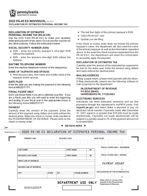 Pa 40v Form: Understanding Pennsylvanias Inheritance Tax Return