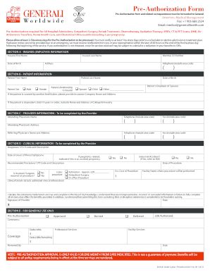 Patient Authorization Form Generali: What You Need To Know