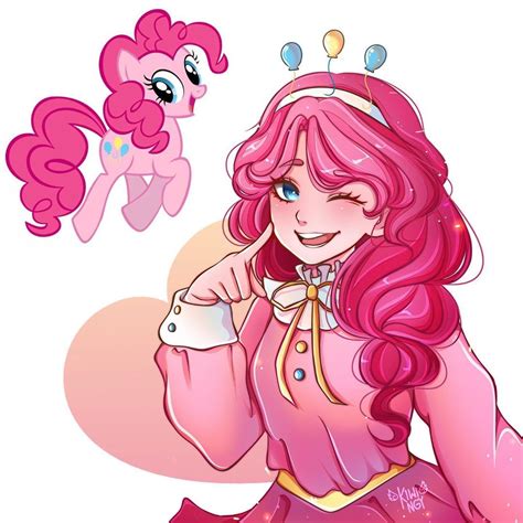 Pinkie Pie In Human Form: A Magical Transformation