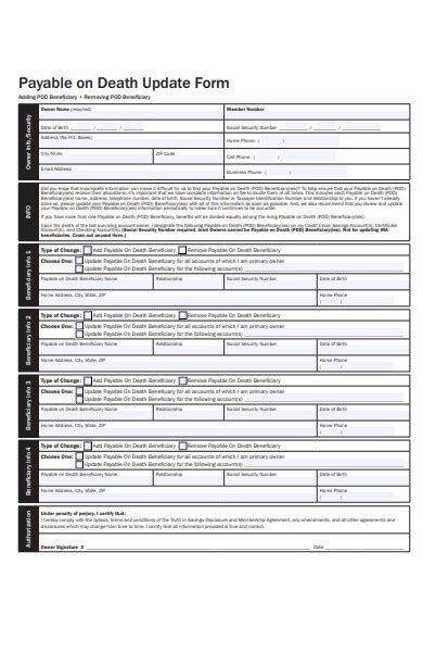 Pnc Payable On Death Form: A Simple Estate Planning Tool