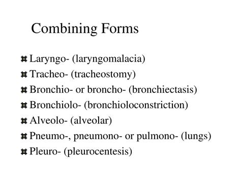 Pneumono-: The Combining Form For Breathing Explained