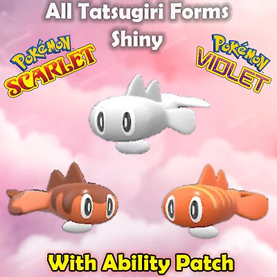 Pokemon Tatsugiri Shiny Form: Rare Catch Details Revealed