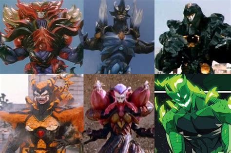 Power Rangers Psycho Ranger Monster Forms Explained