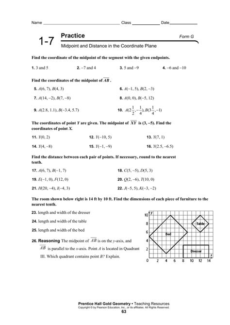 Prentice Hall Gold Geometry Answer Key Form G Solutions