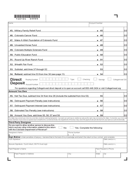 Printable Colorado Tax Form 104: Easy Download Guide