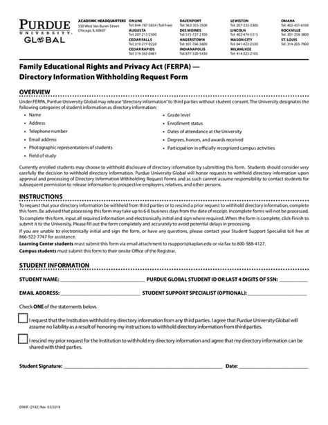 Purdue Global Tax Form: 5 Essential Tips