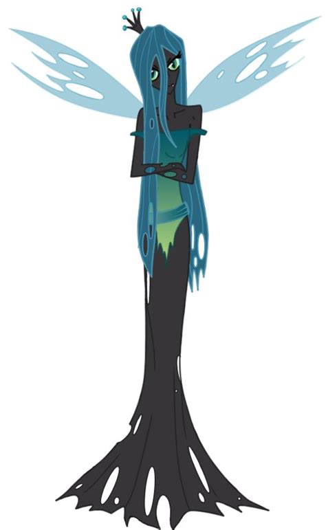 Queen Chrysalis In Human Form: Mlp Character Evolution