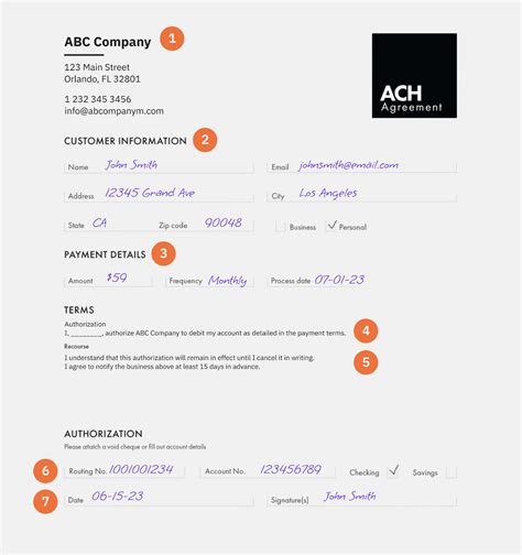 Quickbooks Ach Authorization Form Made Easy