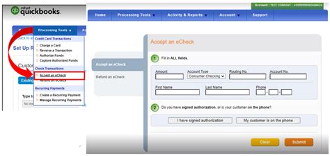 Quickbooks Echeck Authorization Form: A Step-By-Step Guide