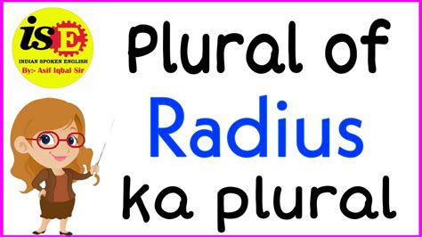 Radius Plural Form: What Is The Correct Usage