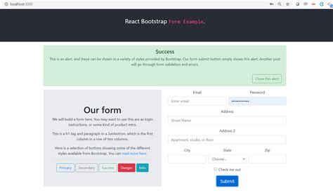 React Bootstrap Form Submission Made Easy