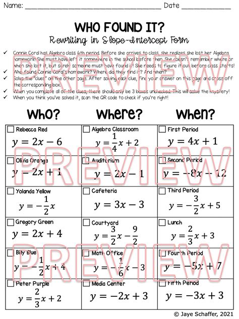 Rewrite Equations In Slope Intercept Form Made Easy