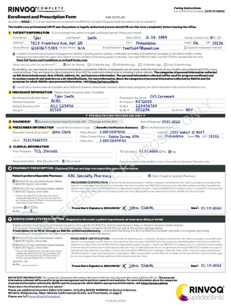 Rinvoq Complete Form: Simplify Your Application Process