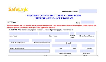 Safelink Ny Application Form And Eligibility Requirements