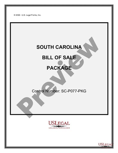 Scdmv Bill Of Sale Form: A Step-By-Step Guide