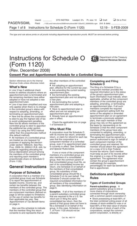 Schedule O Form 1120: Corporate Ownership And Stock Guide