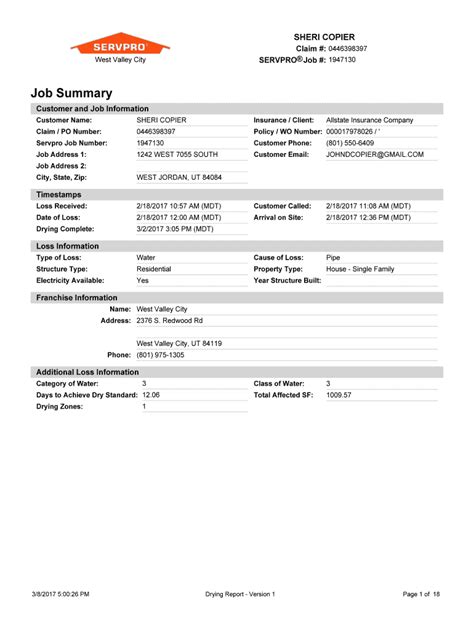 Servpro Work Authorization Form: What You Need To Know