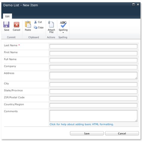 Sharepoint Form Templates For Efficient Workflow Management