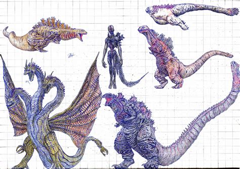 Shin Godzilla Final Form Concept Art Revealed