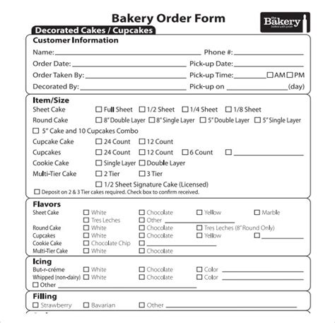 Shoprite Cake Order Form Made Easy