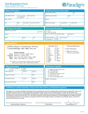 Signatera Requisition Form: A Comprehensive Guide For Physicians