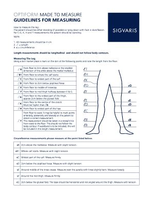 Sigvaris Order Form: Simple And Easy Online Ordering