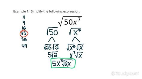 Simplify Radical Expressions In 1 Easy Step