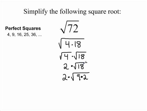 Simplify Square Root Of 8 In 5 Easy Steps