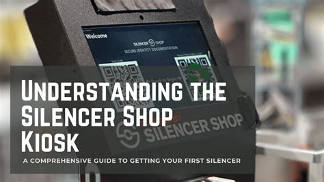 Simplifying Form 1 With Silencer Shop Kiosk