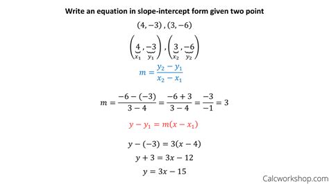 Slope Intercept Form Of 4x 2y 6 Explained Simply