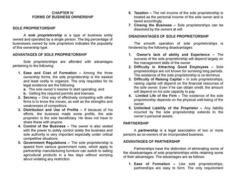 Sole Proprietorship Is Most Common Business Ownership Form