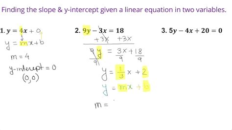 Solve For Y: Converting X 2y 6 To Slope Intercept