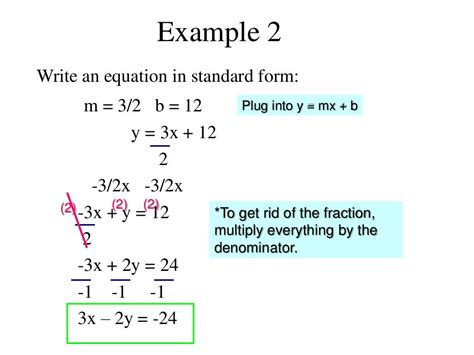 Solve Y 3x 5 In Standard Form Easily