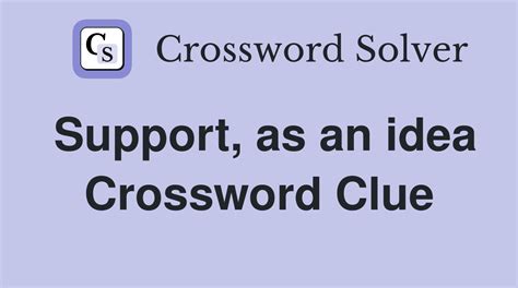 Solving Initial Form Of An Idea Crossword Clue