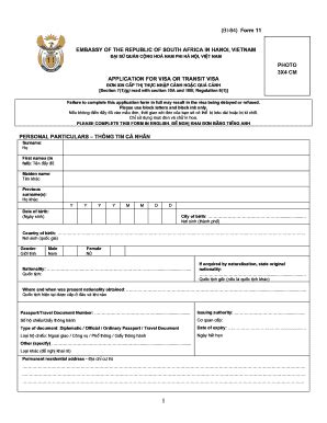 South Africa Visa Form Bi-84: A Step-By-Step Guide