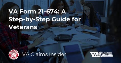 Submit Va Form 21-674 Online: A Step-By-Step Guide