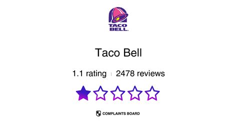 Taco Bell Customer Care Contact Form & Support