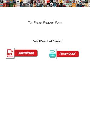 Tbn Prayer Request Form: Submit Your Prayer Needs