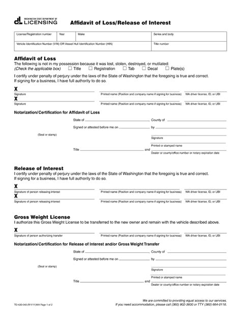 Td 420-040 Form: A Comprehensive Guide For Taxpayers